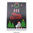メリークリスマス！フラガールとジマジマくんのサンタコスチュームがかわいいクリスマスカード