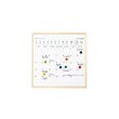 【KIKKERLAND】White Board Calendar “L”（ホワイトボードカレンダー"L"）