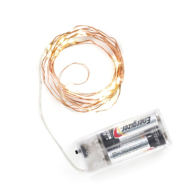 【KIKKERLAND】String Lights “Copper” （ストリングライト “コッパー”）電池使用